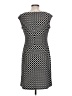 Chaps Houndstooth Black Casual Dress Size L - photo 2