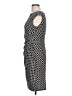 Chaps Houndstooth Black Casual Dress Size L - photo 5