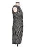 Chaps Houndstooth Black Casual Dress Size L - photo 4