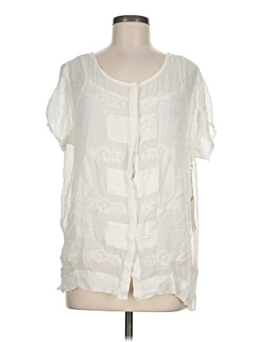 One Fine Day Short Sleeve Blouse (view 1)
