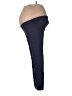 Motherhood Solid Blue Active Pants Size Med Maternity - photo 5