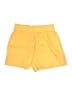 J.Crew 100% Linen Solid Yellow Shorts Size S - photo 2