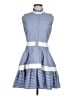 Alexis Stripes Blue Casual Dress Size M - photo 1