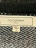 No Comment 100% Acrylic Checkered-gingham Gray Pullover Sweater Size L - photo 7