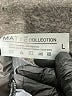 MATTE Collection Graphic Gray Cocktail Dress Size L - photo 7