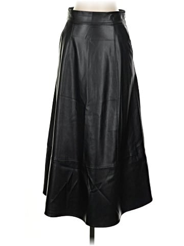 Marella Faux Leather Skirt (view 1)