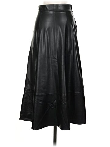 Marella Faux Leather Skirt (view 2)