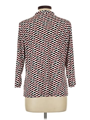 Liz Claiborne Career Long Sleeve Polo (view 2)