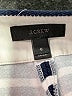 J.Crew 100% Cotton Stripes Ivory Blue Shorts Size 6 - photo 3