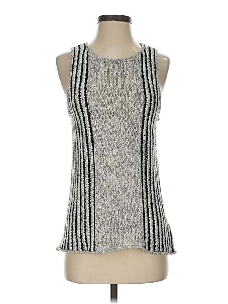 Pre-owned Sanctuary Sweater Vest In Silver
