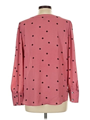 Ann Taylor Factory Long Sleeve Blouse (view 2)