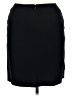 Apostrophe Solid Black Casual Skirt Size 14 - photo 2