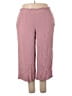 dip Solid Pink Casual Pants Size 1X - photo 1