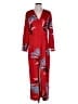 Diane von Furstenberg Red Jumpsuit Size 10 - photo 1