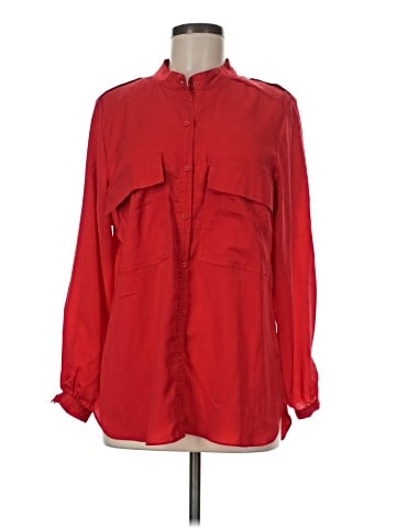 CARE OF YOU Long Sleeve Blouse (view 1)