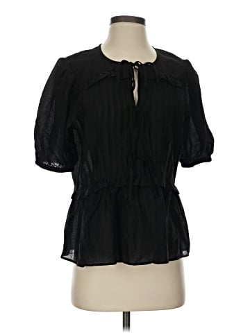 Laura Ashley Short Sleeve Blouse (view 1)