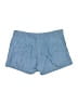 LUCCA Solid Blue Denim Shorts Size L - photo 2