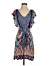 Hale Bob Paisley Blue Casual Dress Size S - photo 1