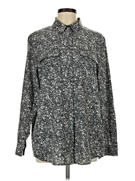Lands' End Long Sleeve Blouse