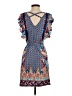 Hale Bob Paisley Blue Casual Dress Size S - photo 2