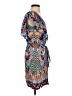 Hale Bob Paisley Blue Casual Dress Size S - photo 4