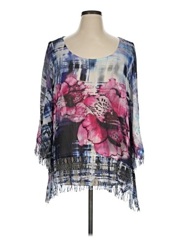 Mushka by Sienna Rose 3/4 Sleeve Blouse (view 1)