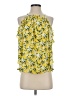 Parker 100% Polyester Yellow Sleeveless Blouse Size XS - photo 1