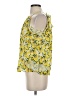 Parker 100% Polyester Yellow Sleeveless Blouse Size XS - photo 5