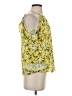 Parker 100% Polyester Yellow Sleeveless Blouse Size XS - photo 4