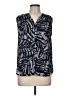 Grace 100% Polyester Gray Sleeveless Blouse Size M - photo 1