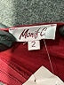 Monif C. Solid Burgundy Jumpsuit Size 2X (2) - photo 4