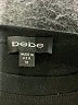 Bebe 100% Silk Black Short Sleeve Silk Top Size M - photo 7