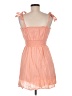 True Craft 100% Cotton Orange Casual Dress Size M - photo 2