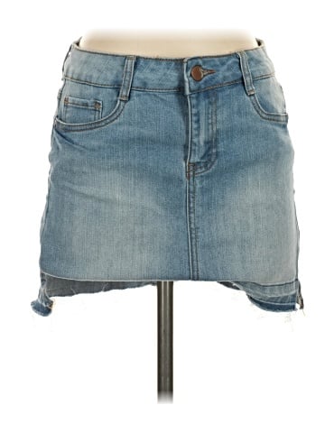 Dollhouse Denim Skirt (view 1)