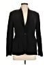 Garnet Hill 100% Silk Black Silk Blazer Size 6 - photo 1