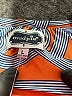 Mud Pie Orange 3/4 Sleeve Blouse Size L - photo 7