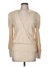 Allison Joy Tan Long Sleeve Blouse Size M - photo 1