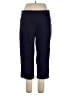 Croft & Barrow Solid Blue Active Pants Size 14 - photo 1