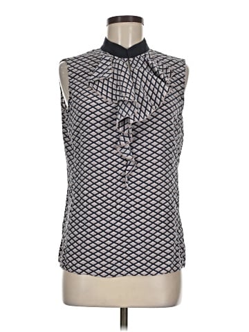 Tory Burch Sleeveless Silk Top (view 1)