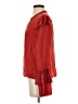Beulah Style 100% Cupro Red Long Sleeve Blouse Size XS - photo 5