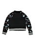 Kidpik Stars Black Track Jacket Size 10 - photo 2