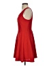 Express Solid Red Casual Dress Size S - photo 5