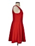 Express Solid Red Casual Dress Size S - photo 4