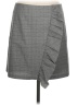 1.State Houndstooth Gray Formal Skirt Size 8 - photo 1