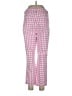 J.Crew Checkered-gingham Pink Casual Pants Size 31 waist - photo 2