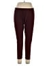 Apt. 9 Solid Burgundy Active Pants Size XL - photo 1