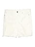 Seven7 Solid Ivory Shorts Size 14 - photo 1