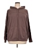 MPG Brown Long Sleeve Henley Size 1X - photo 1