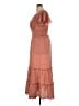 Max Studio Polka Dots Orange Casual Dress Size XL - photo 5