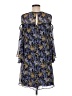 Cynthia Steffe Print Blue Cocktail Dress Size 6 - photo 2
